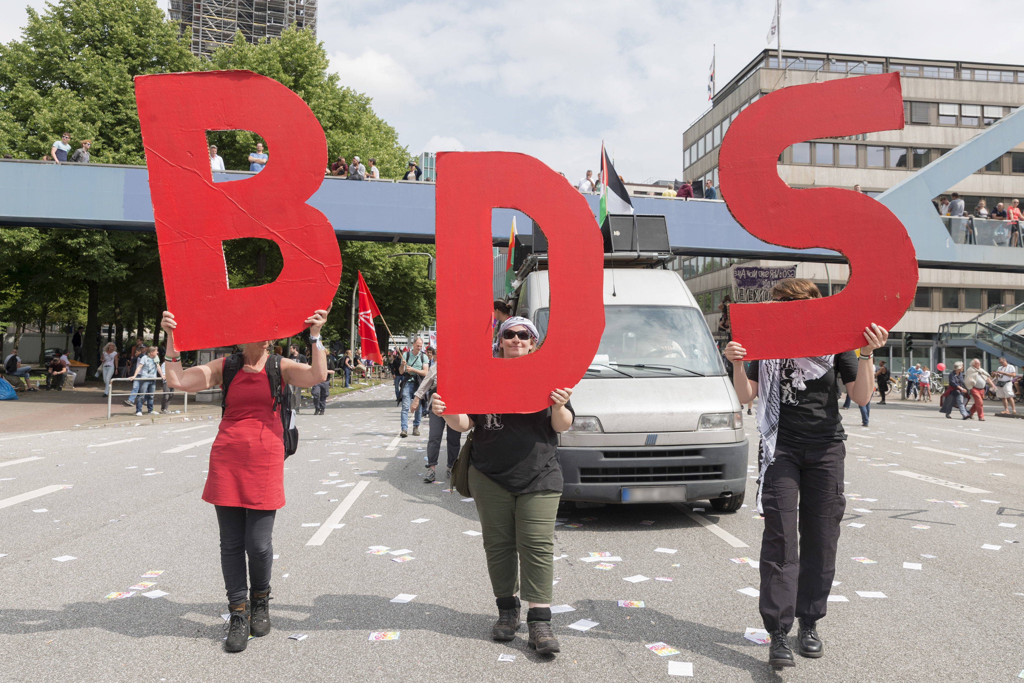 No G20-Demo 15: BDS (Boykott, Disvestment, Sanktionen) 