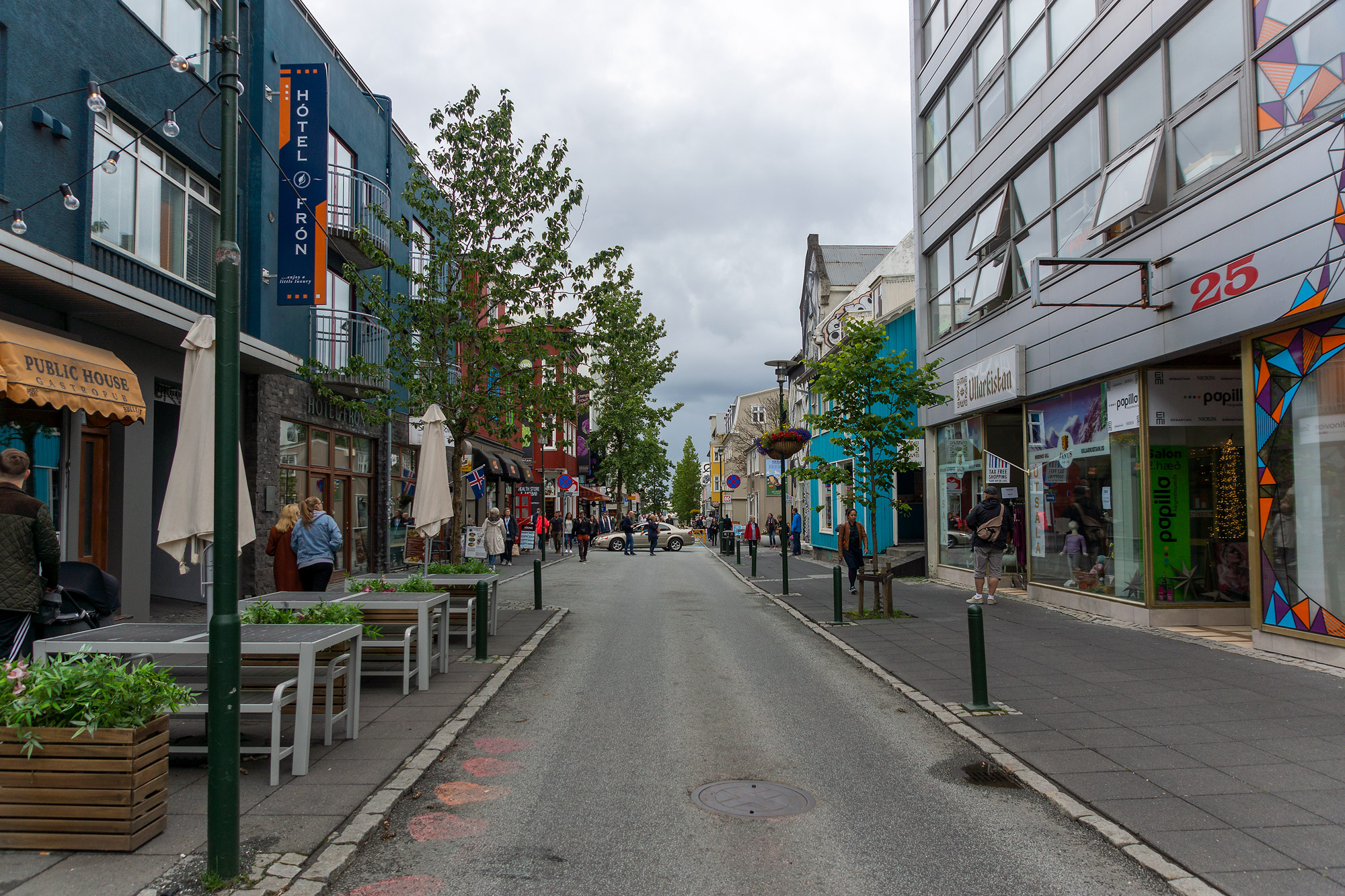 Hauptstraße Reykjaviks