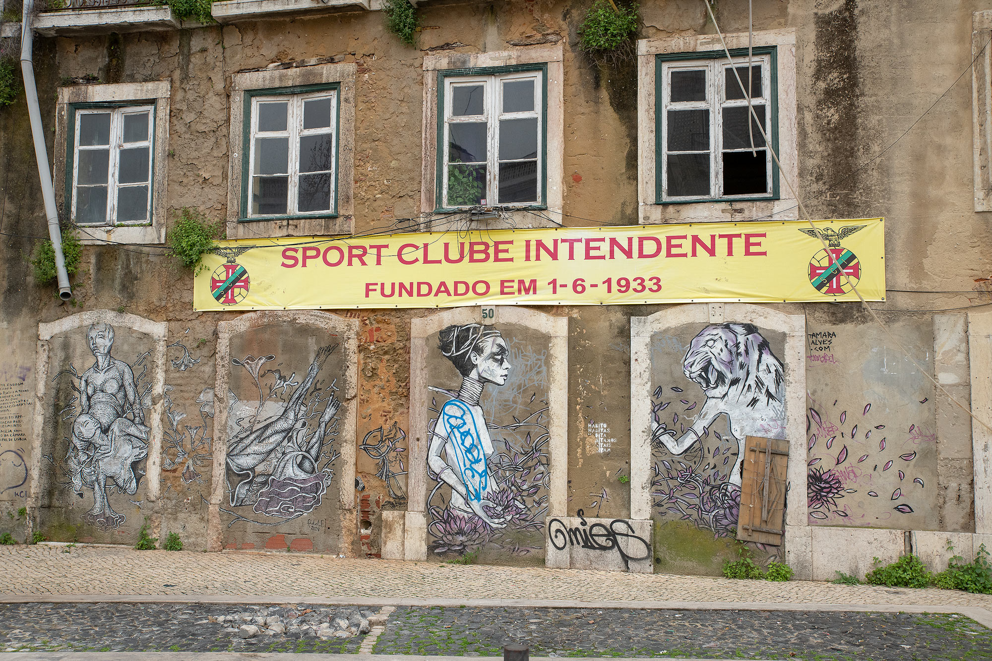 Alternativer Jugendclub "Sport Clube Intendente" in Mouraria