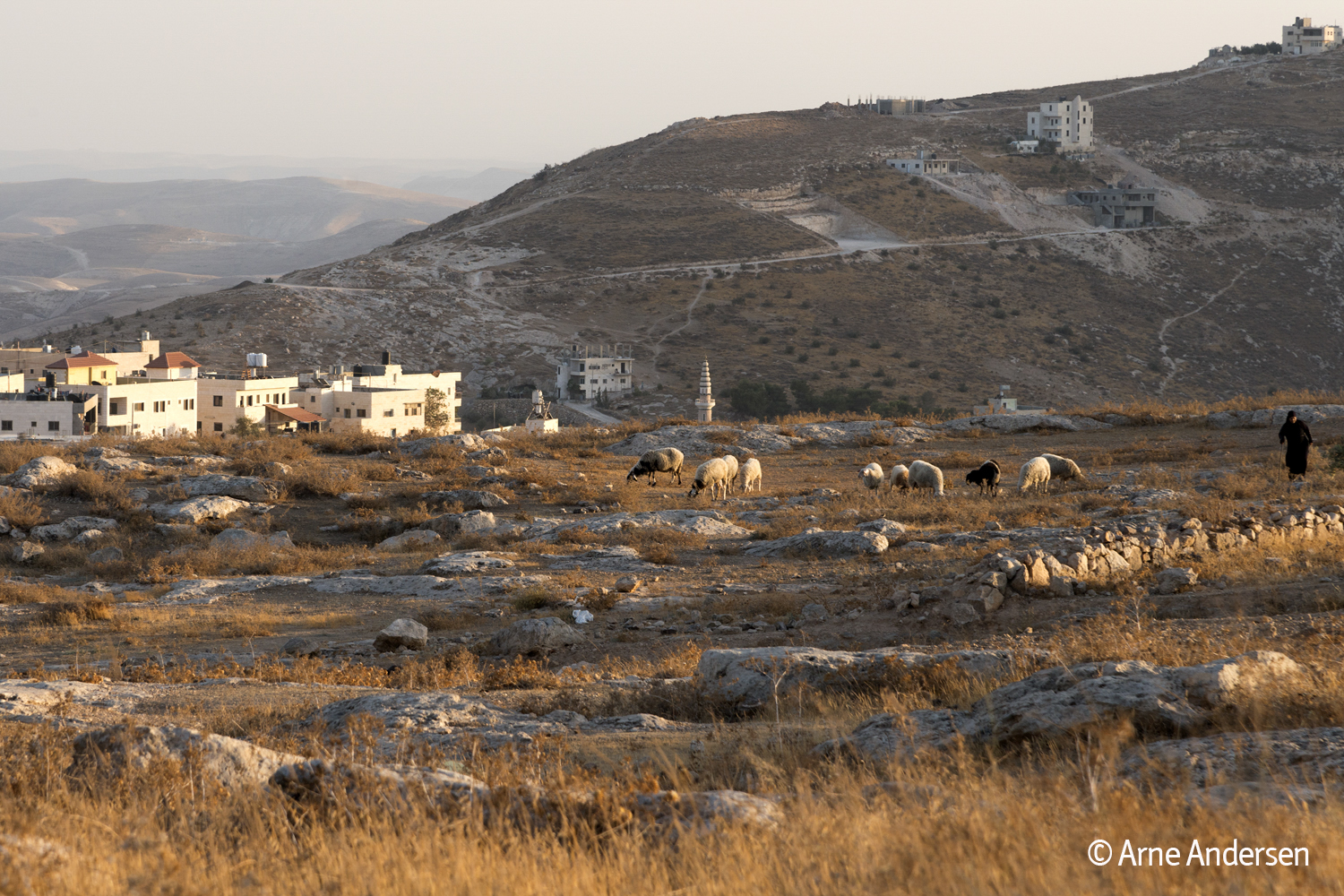 Landschaft nahe Bethlehem