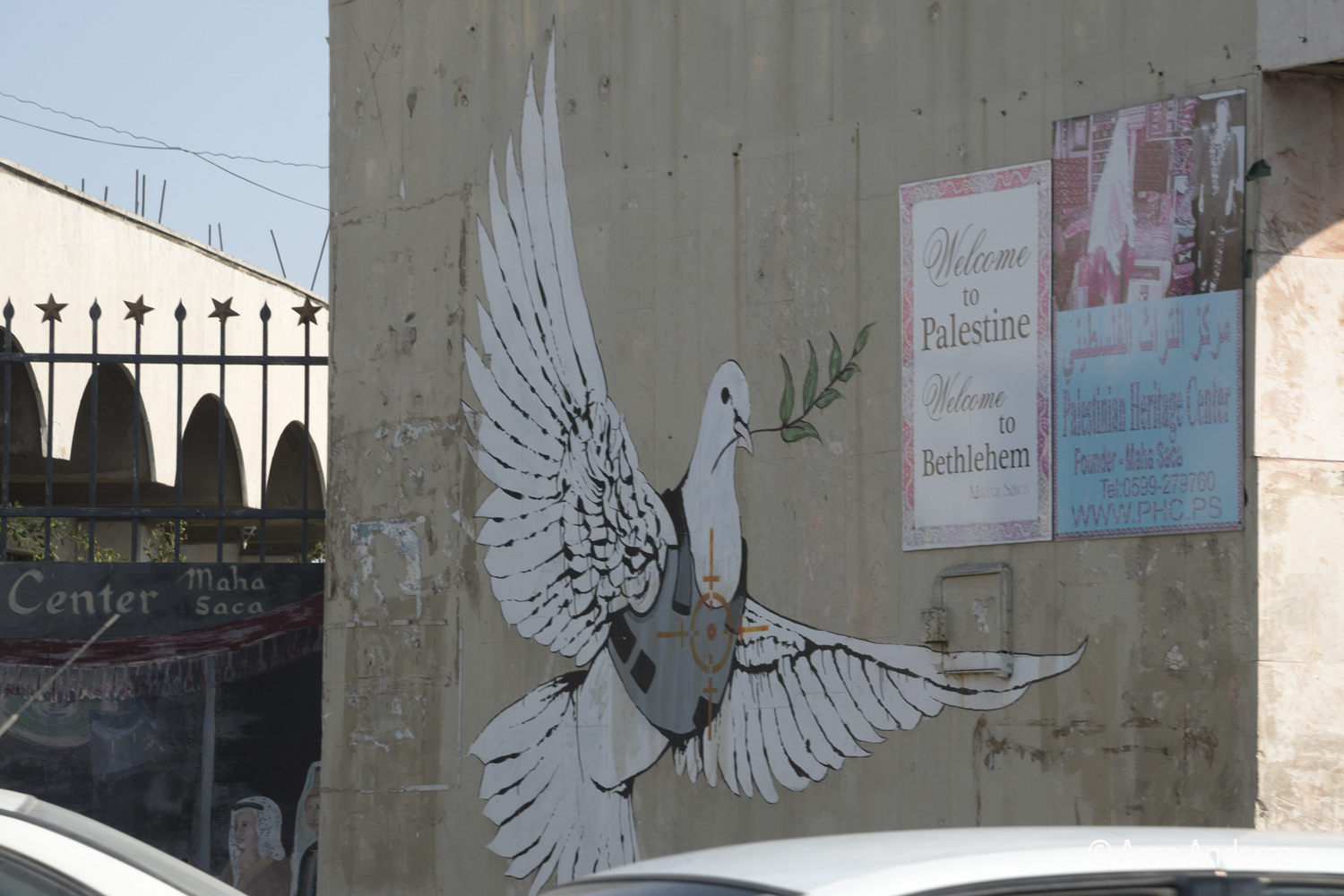 Banksy - Friedenstaube 