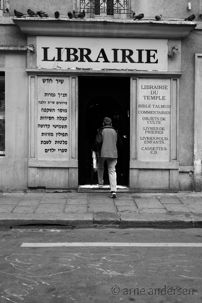 Jüdisches Viertel. Librairie du Temple